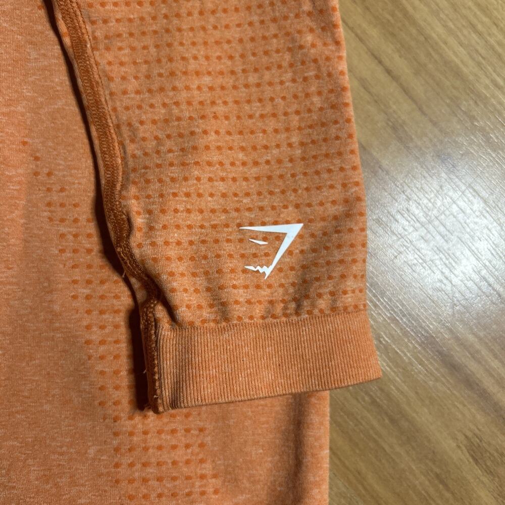 Gymshark Women's Leggings Size Small Orange High Waisted - Picture 4 of 4